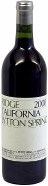 Ridge Vineyards Lytton Springs