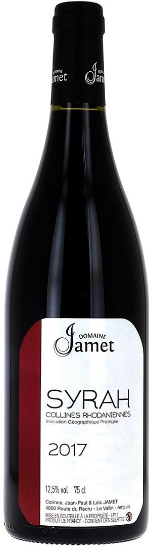 Jamet Syrah Collines Rhodaniennes