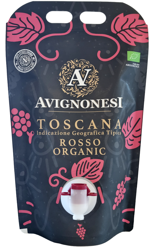 Avignonesi Toscana Rosso Organic viinipussi