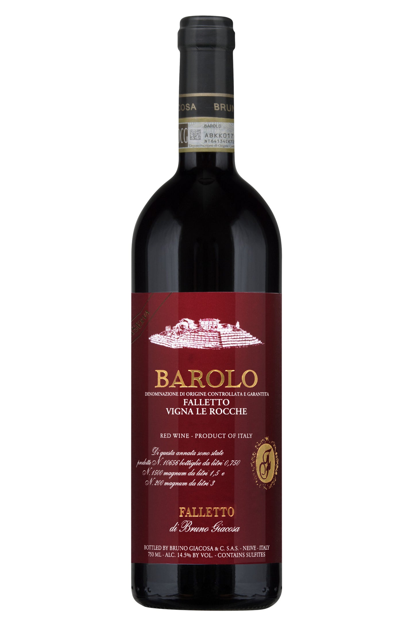 Giacosa Barolo Falletto Vigna Le Rocche Riserva