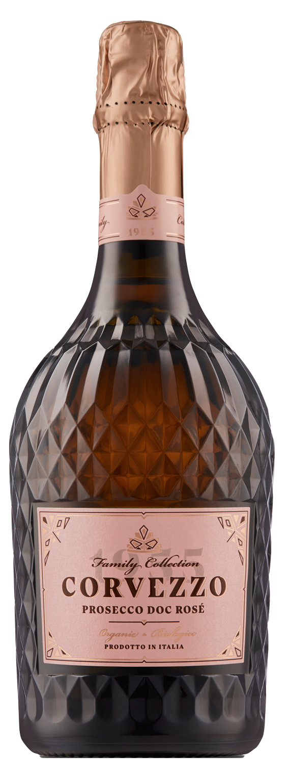 Corvezzo Organic Prosecco Rosé Brut