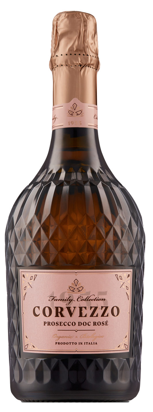 Corvezzo Organic Prosecco Rosé Brut