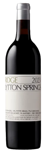 Ridge Vineyards Lytton Springs