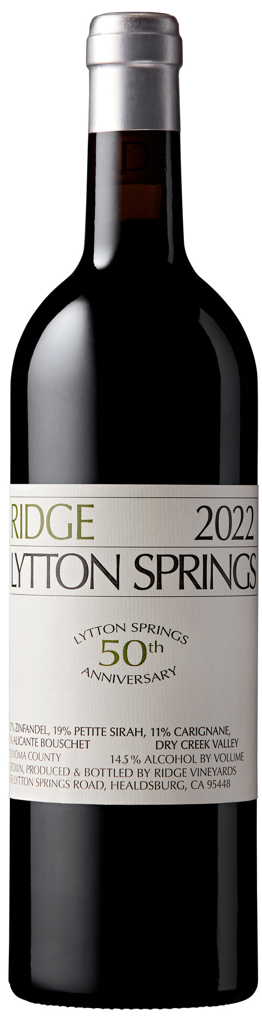 Ridge Vineyards Lytton Springs