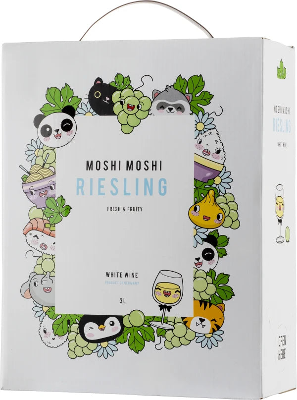 Moshi Moshi Riesling hanapakkaus